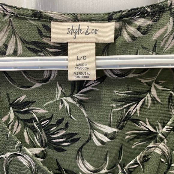 Patterned Style & Co Tank Top - Picture 3 of 4